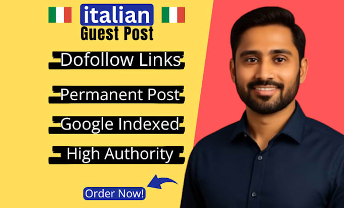 do italian guest post,on high da italian blogs