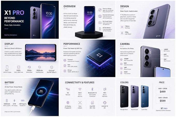design a powerpoint presentation, pitch deck, google slides
