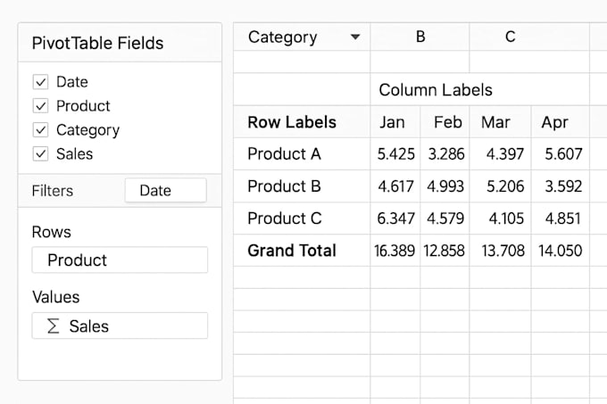 create professional excel pivot table dashboard