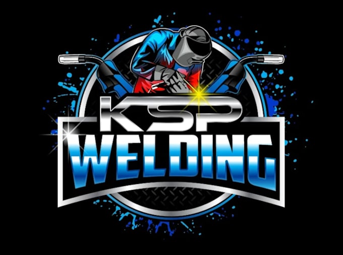 design a professional modern welding logo