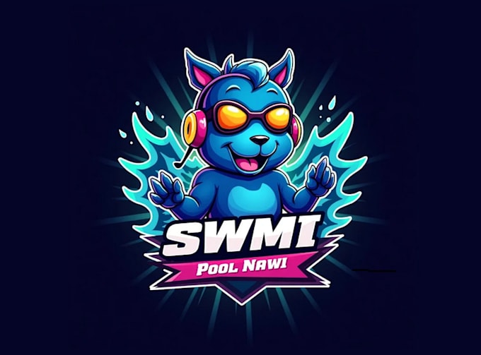 design awesome swimming pool logo