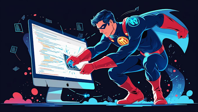 be your 24hr emergency bug fixer for wordpress, shopify