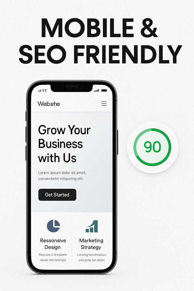 optimize your website for speed, mobile responsiveness, and SEO