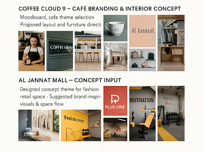 style your brand or space using moodboards and color themes