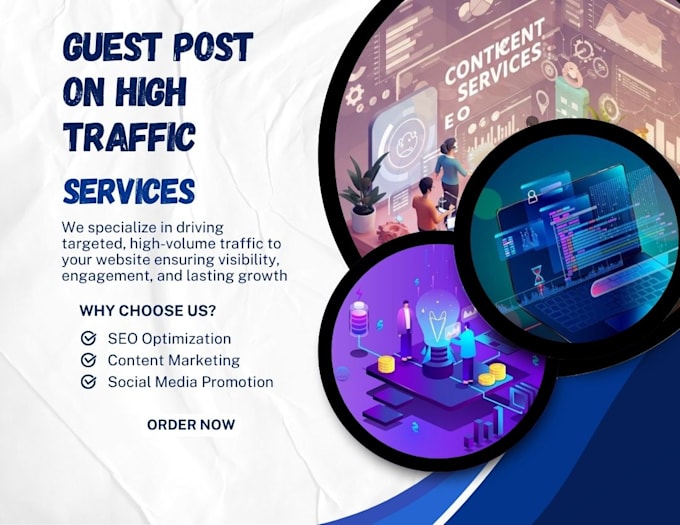 do guest post on high traffic sites to boost SEO