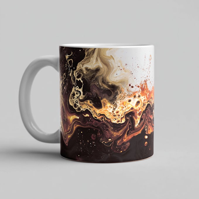 create custom coffee mug design or coffee mug design