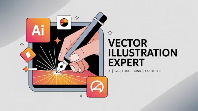 create or edit vector graphics in adobe illustrator