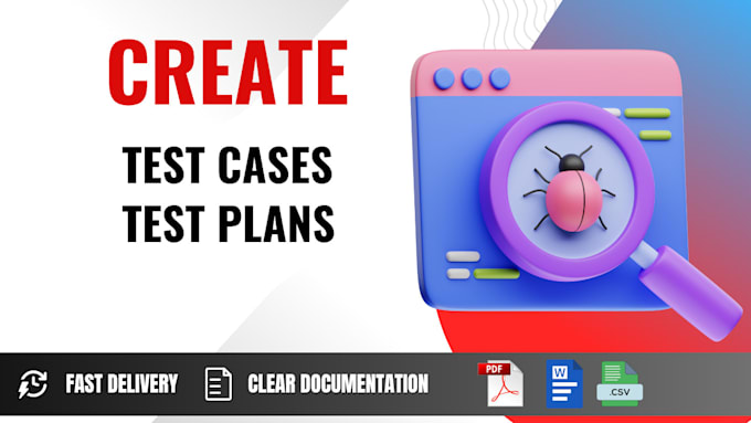 create custom QA test cases and test plans for your software