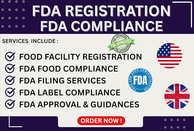 Do fda registration, fda compliance, us agent, food and drug compliance ...