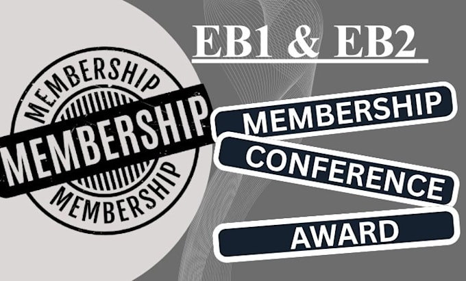 do senior fellow and professional ieee acm bcs memberships for eb1 visa US visa