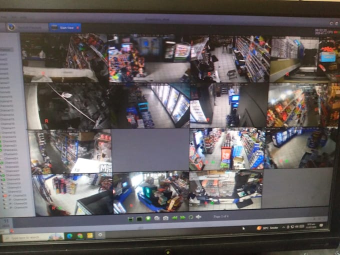 be your cctv camera operator and remote security guard