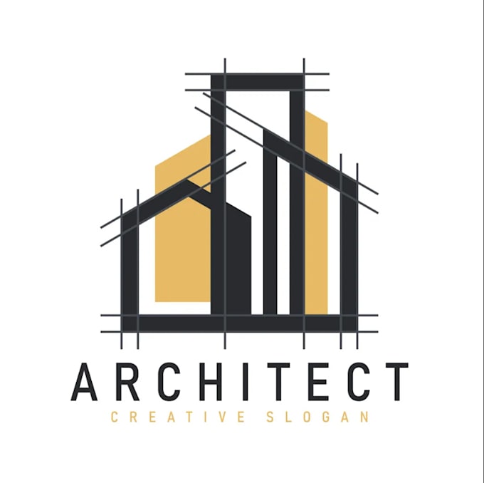 do real estate architecture, business, construction logo