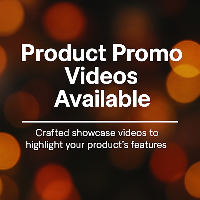 make a short product promo video