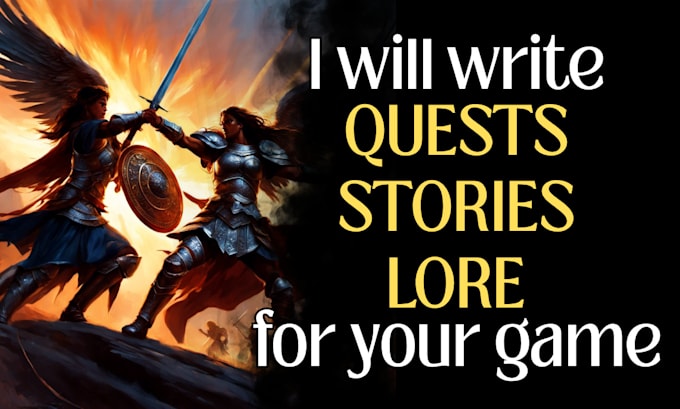 write compelling quests and lore for your indie game or ttrpg
