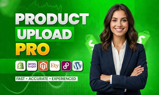 upload products or add products to shopify woocommerce or any ecommerce store