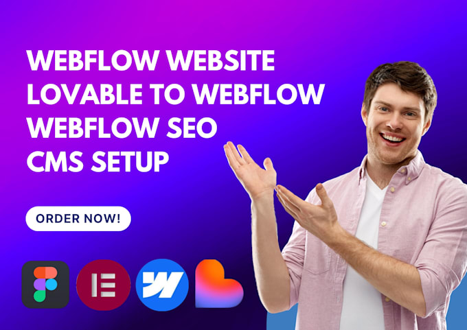 lovable to webflow, migration to webflow, fix webflow layout, webflow website