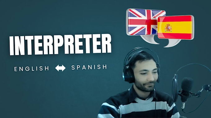 be your english to spanish interpreter