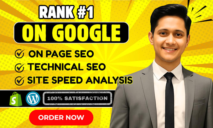on page SEO, technical optimization, wordpress speed boost