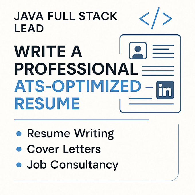 write a professional, ats optimized resume and cover letter