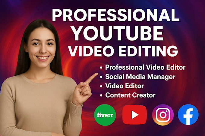 do professional youtube video editing