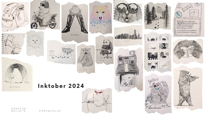 draw a bear with personality and flair