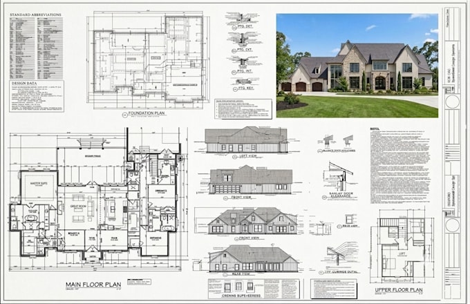 be architect of city permit drawing, 2d floor plans, blueprints and 3d rendering