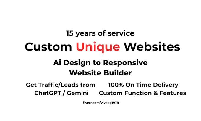be wordpress website developer designer builder for ai, website, and software