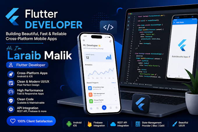 develop mobile apps for android and ios