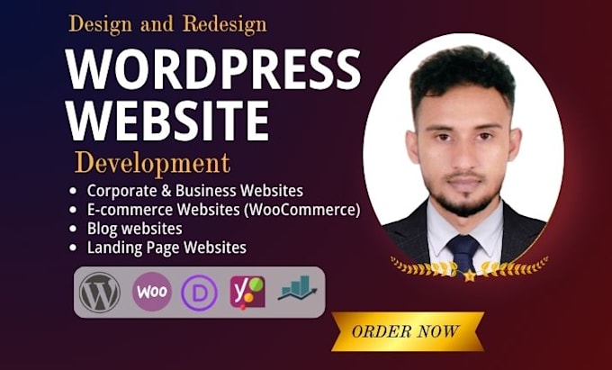 design and development wordpress site as a divi expert with theme customization