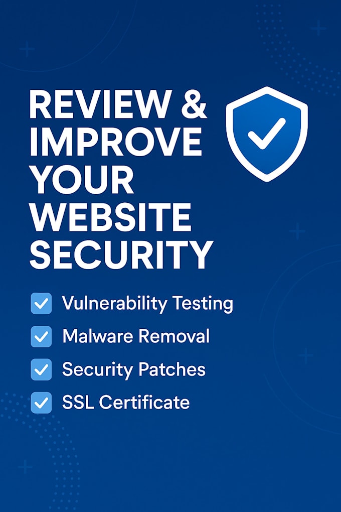 secure and audit your website professionally