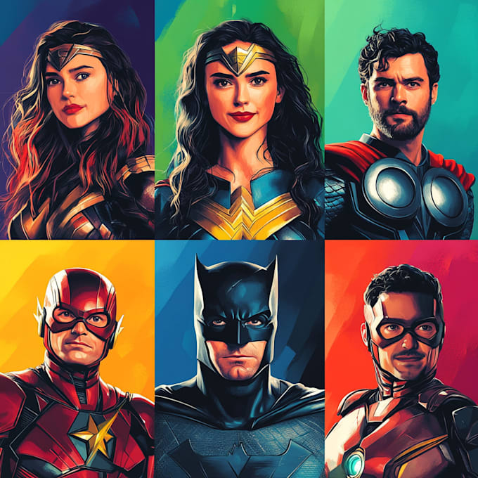 do comic book art and comic book illustration