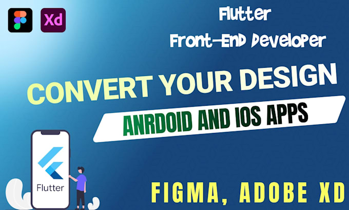 custom flutter frontend figma to app UI