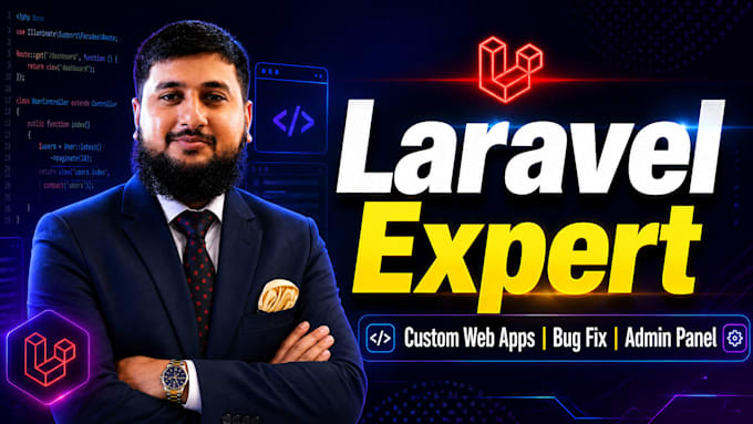 build custom laravel, admin panel or fix bugs