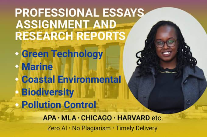 do environmental reports, climate change, biodiversity n sustainable development