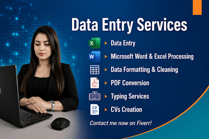 do professional data entry, copy paste, and web research