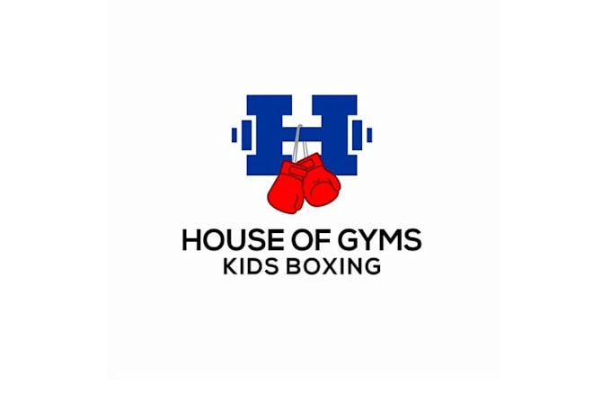 design awesome kids boxing logo