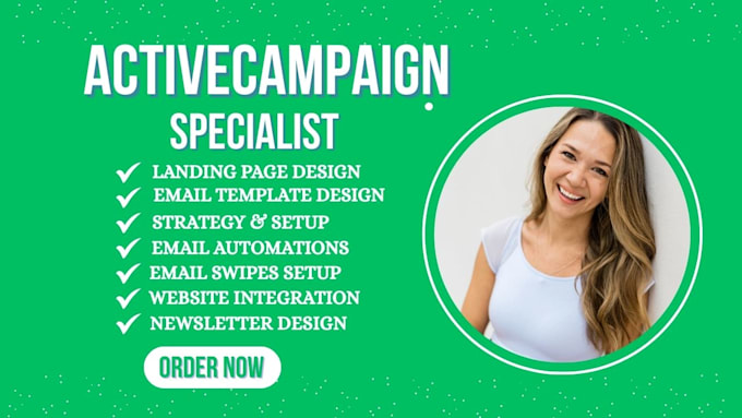 setup activecampaign mailchimp getresponse klaviyo landing page automation