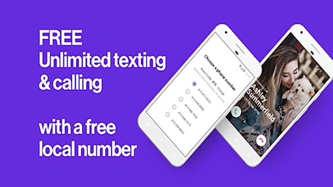 create linphone app, softphone app, textnow app textplus app, vitual number app