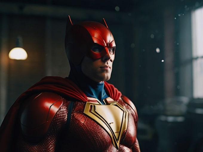 draw you as an amazing superhero