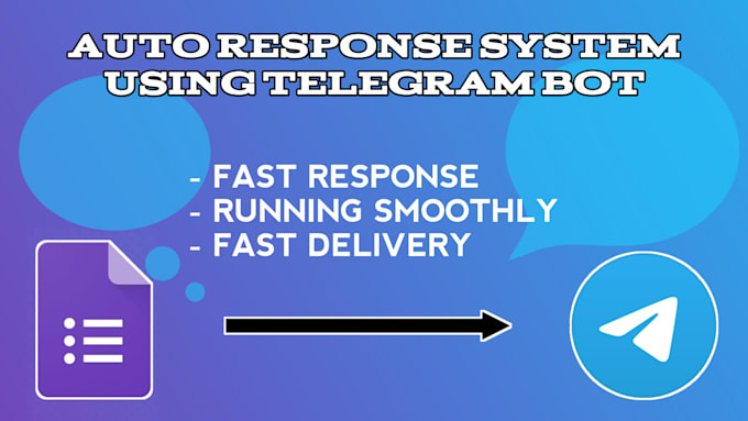 Create a google form to telegram auto response system using bot ...