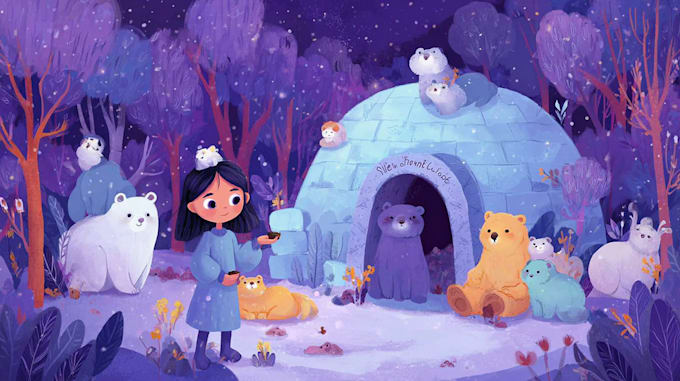 whimsical childrens book illustrations