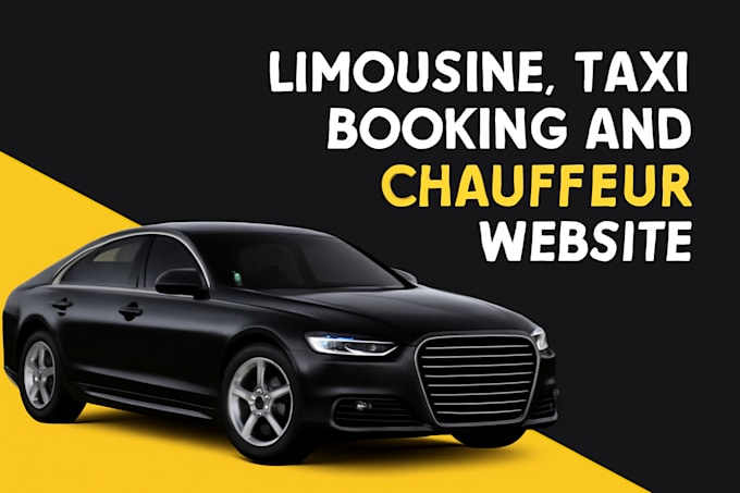 design limousine, taxi booking and chauffeur website