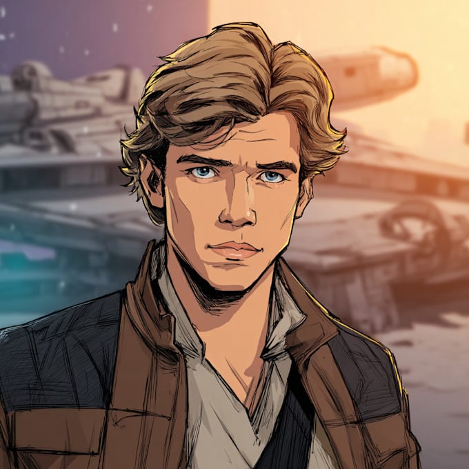 draw your sci fi and star wars character
