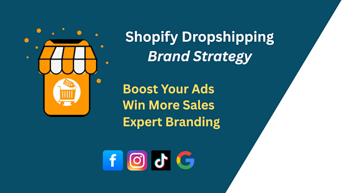 develop a winning brand strategy for shopify dropshipping advertising