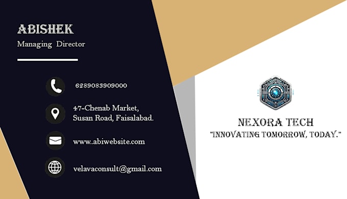 create minimal moon inspired business card in 3 52 inch