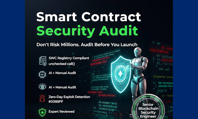 do comprehensive smart contract security audit for blockchain and nft