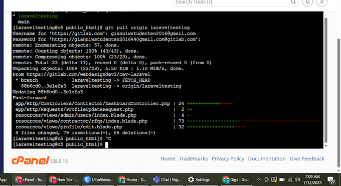 develop or fix laravel PHP applications with clean code