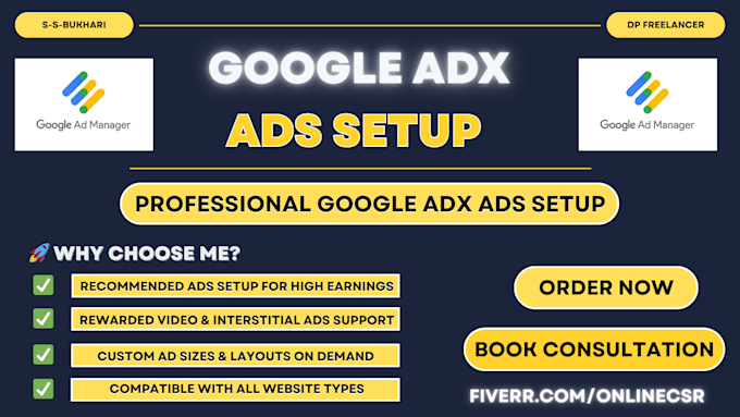 setup best ads for admanager adx