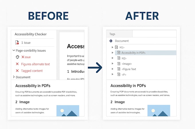 make your PDF accessible and compliant for screen readers