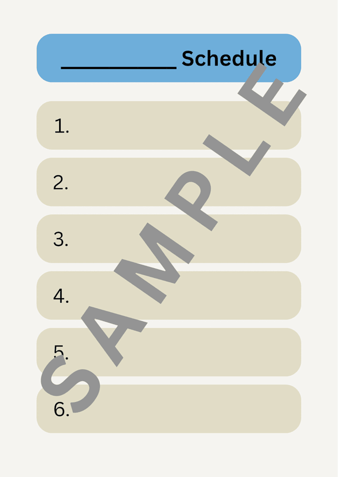 create a custom visual routine for your autistic child